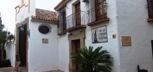 Imagen de la Casa Hermandad en la Plaza Santo Sepulcro.